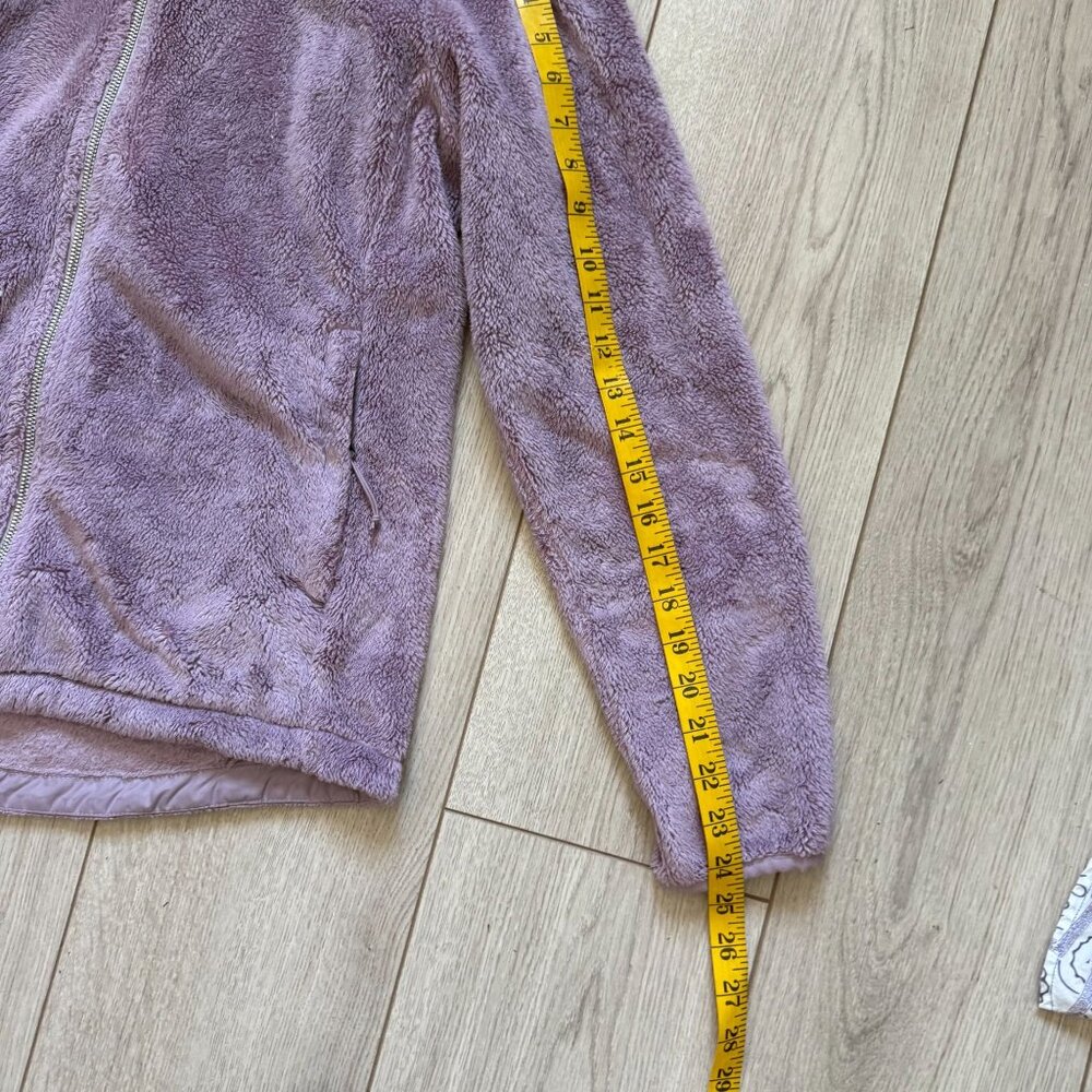 The North Face Full Zip Osito Fleece Jacket Women's Size Medium Purple Outdoor - Picture 4 of 6